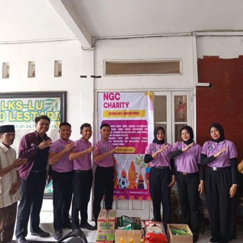 Kunjungan ke Panti Lansia, program NGC Charity peduli lansia.